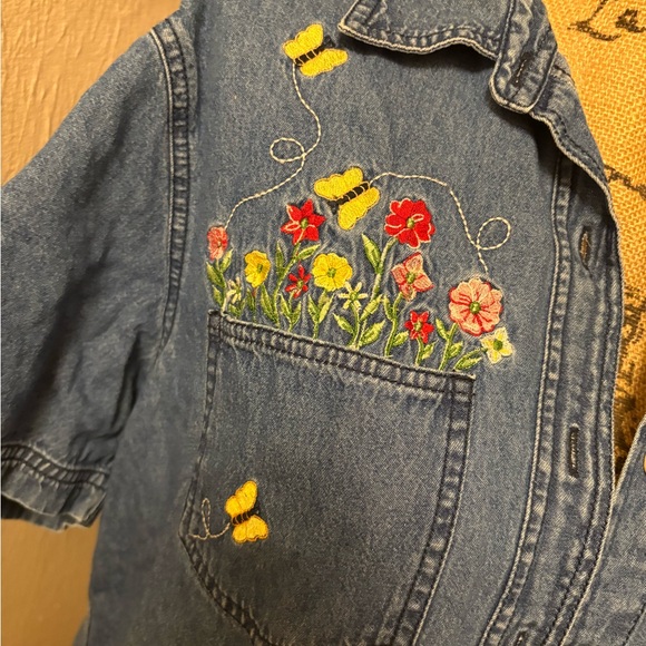 Vintage Cabin Creek Denim Shirt - Picture 2 of 3